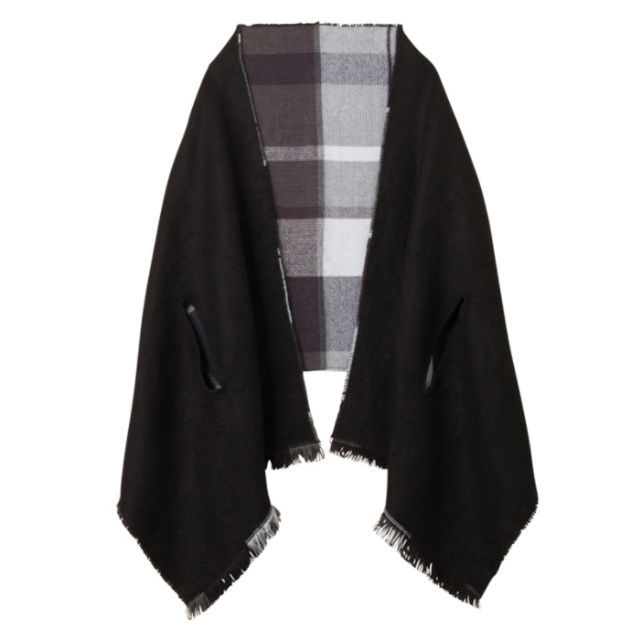 日本 Cogit 2WAY 雙面圍巾披肩