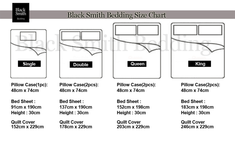 Black Smith -碳黑色2870針 第二代冰絲綿床品套裝(單人/雙人/加大/特大)
