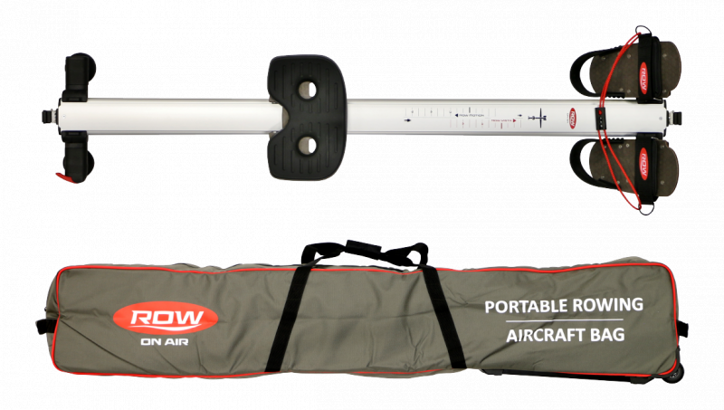 ROWonAir RowMotion® + RowMotion® Sculls 充氣平板賽艇變身器 平板賽艇划艇套裝連一對碳纖槳 適用3米或以上長度的充氣直立板及硬板