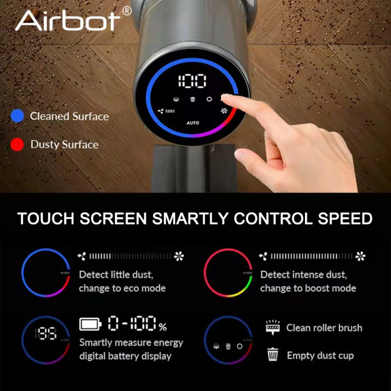 【全港免運 行貨15個月保養】Airbot Hypersonics Pro 無線吸塵器 [專業版]