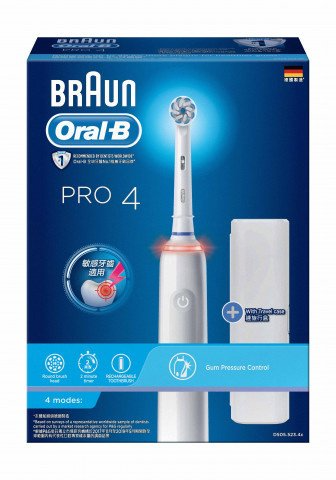 Oral-B Pro 4 充電電動牙刷 - 原裝行貨