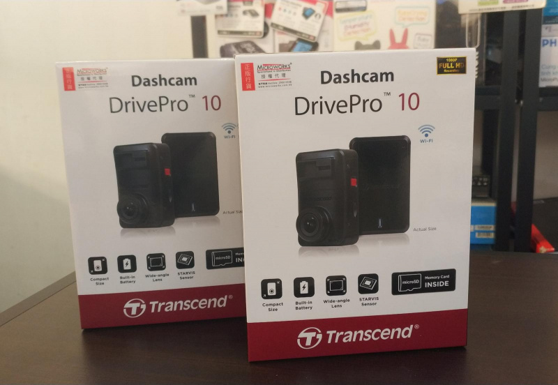 Transcend Drivepro 10 行車記錄器