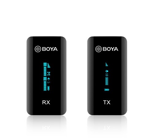 BOYA BY-XM6-S1 2.4GHz 雙通道無線麥克風 1+1 單咪套裝