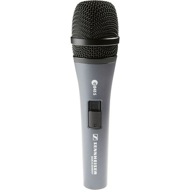 【全港行貨免運】Sennheiser E845S Vocal Microphone - Dynamic Super Cardioid