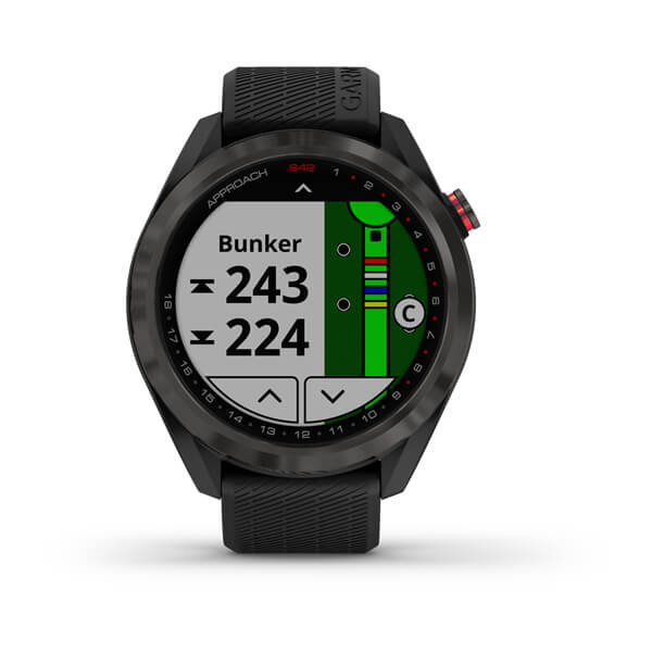 Garmin Approach S42 Carbon with Black Silicone [010-2572-00]