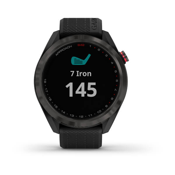 Garmin Approach S42 Carbon with Black Silicone [010-2572-00]