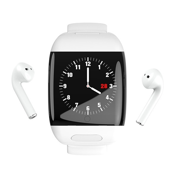 韓國JK 智能手環藍牙耳機5.0二合一運動手錶 觸摸控制通話長待機智能手錶