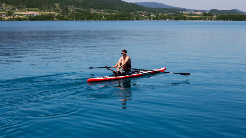 ROWonAir Mojo 18' Inflatable fast rowing board 充氣平板賽艇