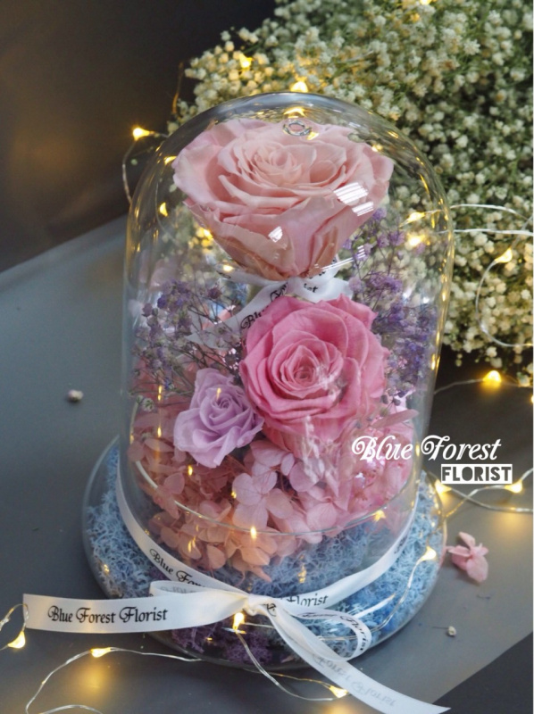 [聖誕必買] 玫瑰花束 保鮮花系列