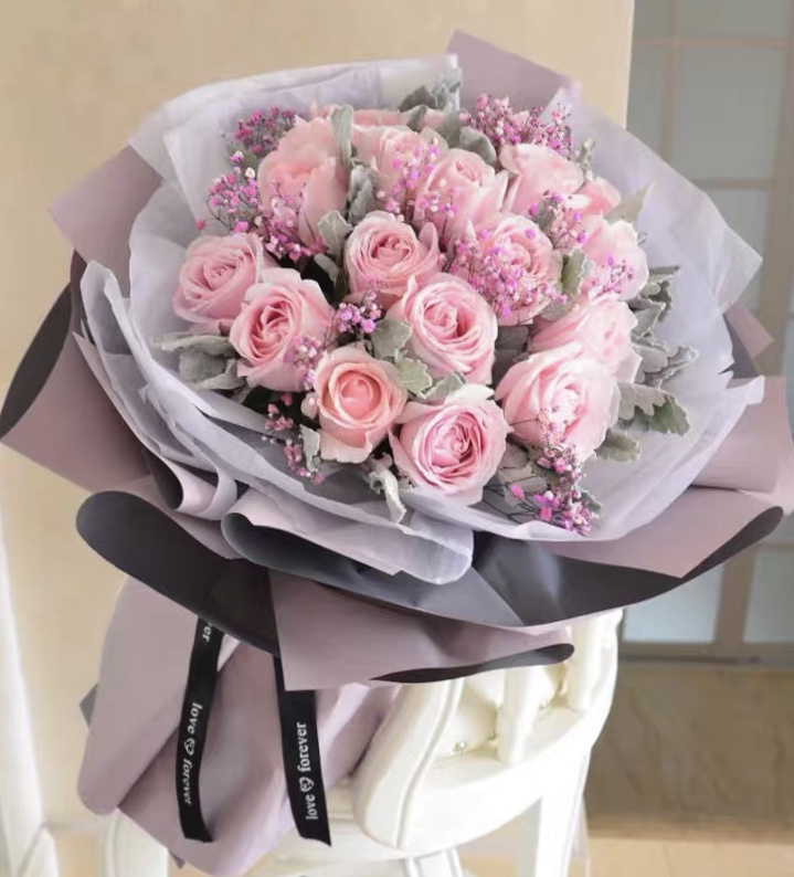 [聖誕必買] 玫瑰花束 保鮮花系列