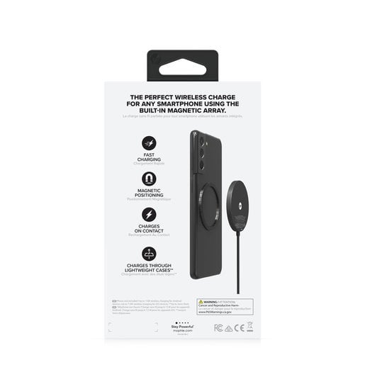 【全新原裝行貨 全港免運】Mophie  UNV Snap+ Wireless Charging pad MagSafe 磁吸充電板 (黑色)