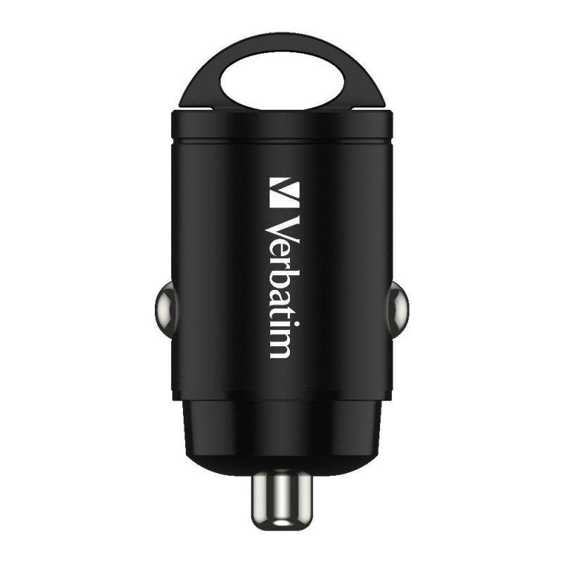 Verbatim Dual Port 30W Type C PD & QC 3.0迷你汽車充電器 66524