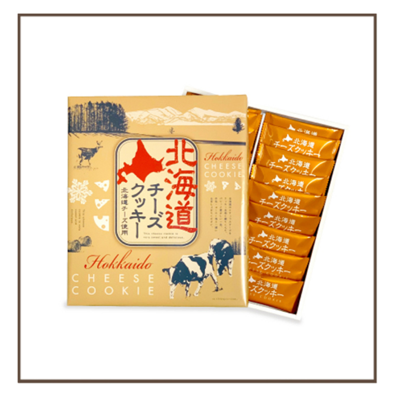 日本 北海道Espoir 芝士口味 香脆恋人曲奇禮盒 (18件裝)【市集世界 - 日本市集】
