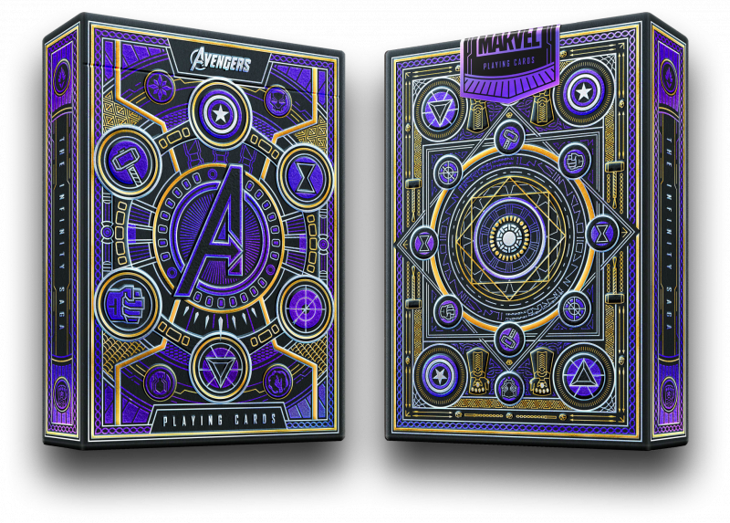 THEORY11｜復仇者聯盟：無限傳奇燙金啤牌 AVENGERS: THE INFINITY SAGA PLAYING CARDS｜美國