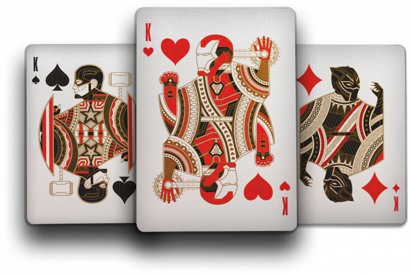 THEORY11｜復仇者聯盟：無限傳奇燙金啤牌 AVENGERS: THE INFINITY SAGA PLAYING CARDS｜美國