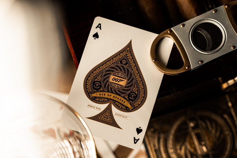 THEORY11｜007雙層金箔啤牌 JAMES BOND PLAYING CARDS｜美國