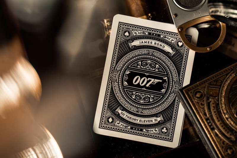 THEORY11｜007雙層金箔啤牌 JAMES BOND PLAYING CARDS｜美國