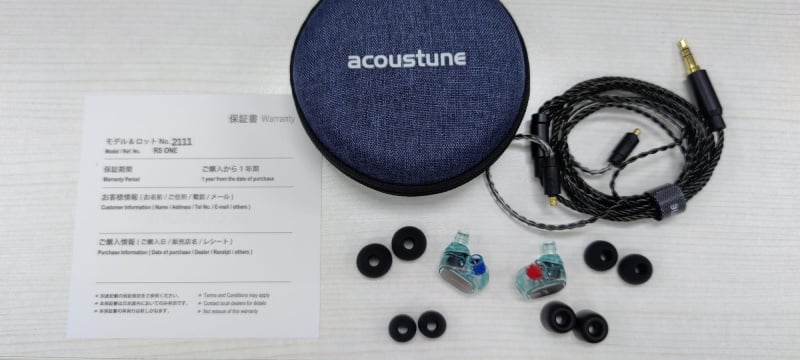 Acoustune RS ONE Myrinx EL 動圈單元插線耳機 香港行貨