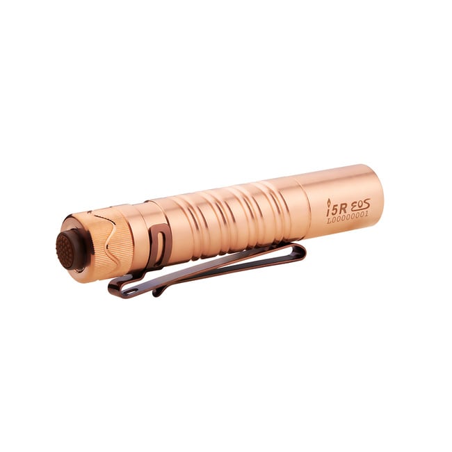 Olight i5R Cu EOS 350lm 64米 EDC 紅銅 電筒 連TypeC充電電池