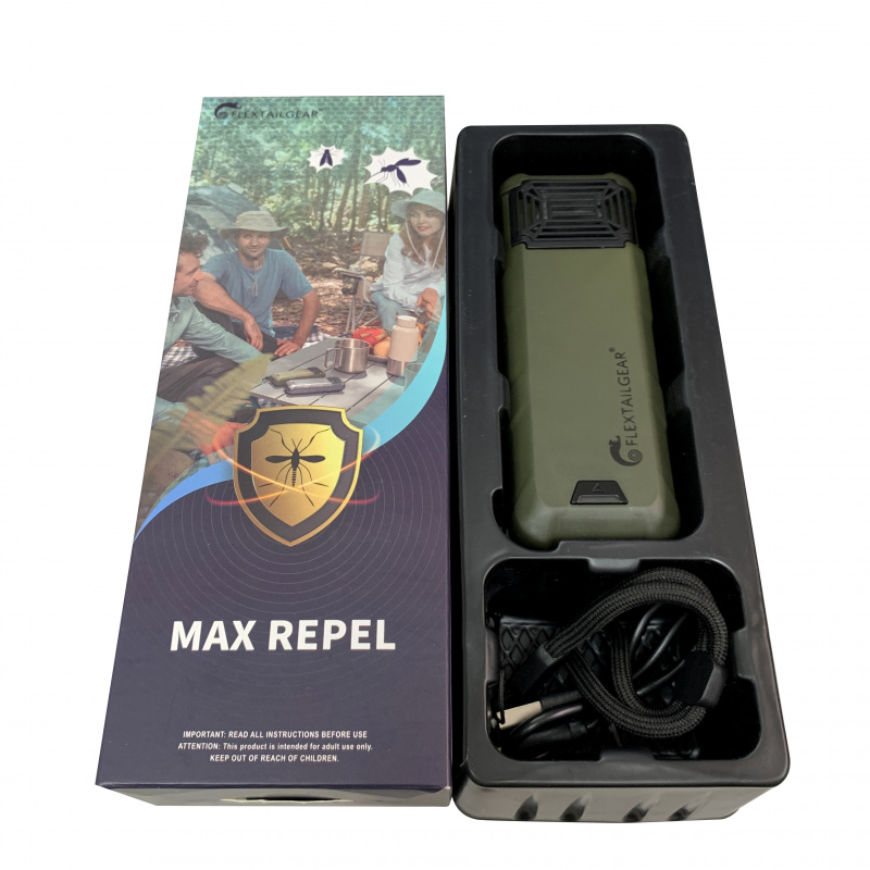 Flextailgear Max Repel 充電式驅蚊機 露營用品 {送蚊片30片及掛物扣乙個}
