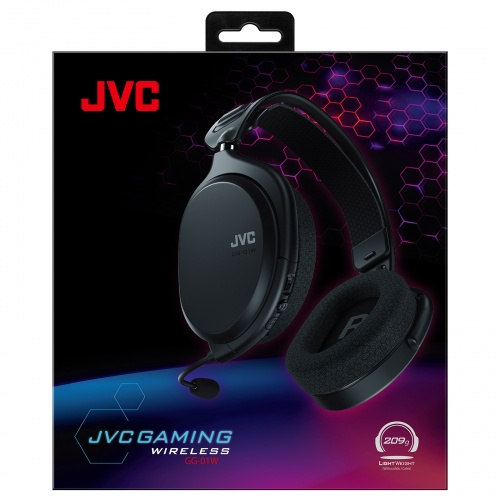 JVC GG-01W 無線電競專業耳機 - Black