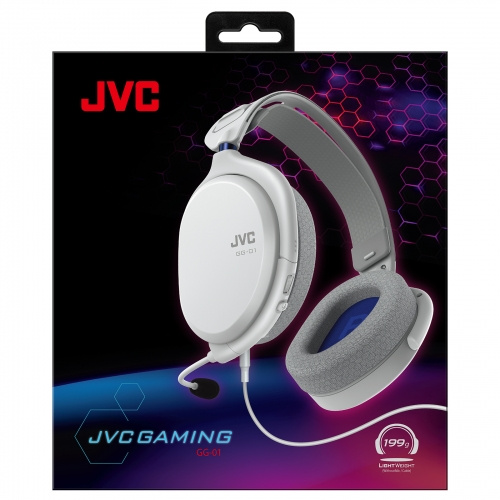 JVC GG-01 電競專業耳機 - White