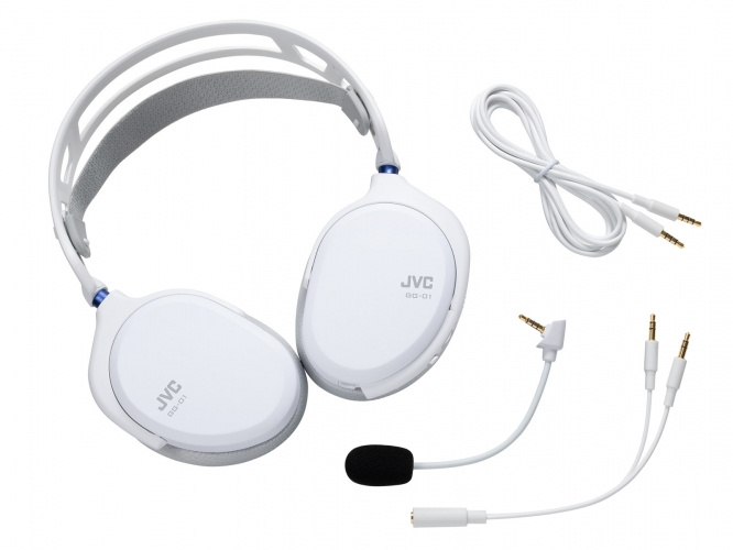 JVC GG-01 電競專業耳機 - White