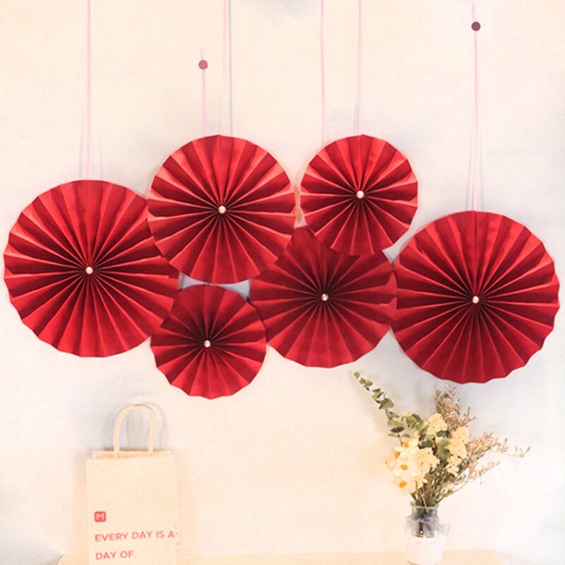 新年佈置福字扇花 福字揮春 新春佈置