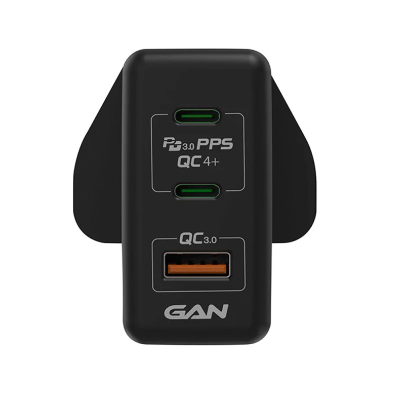 【最新二代】牛魔王 Maxpower GN65XV2 65W 3 位 GaN USB 充電器