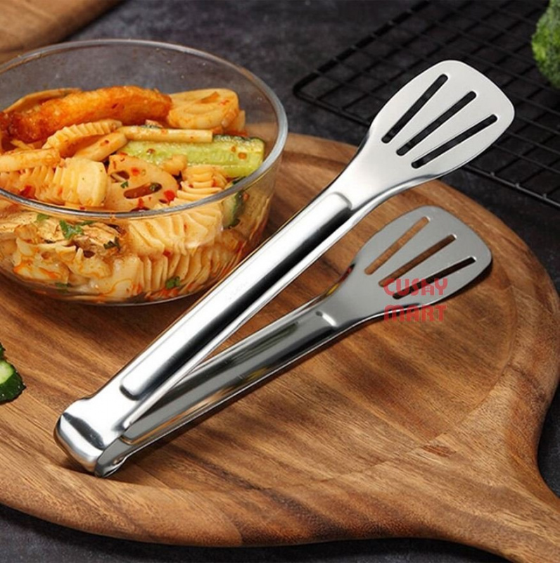 AGERU - 食品級304不鏽鋼食物鉗 蝴蝶夾 28.5cm