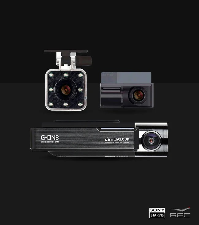 Gnet G-ON3 3CH FHD行車紀錄儀