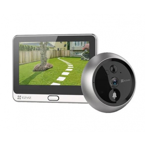 Ezviz 螢石 DP2 觸控面板1080p全無線貓眼攝像頭+門鈴