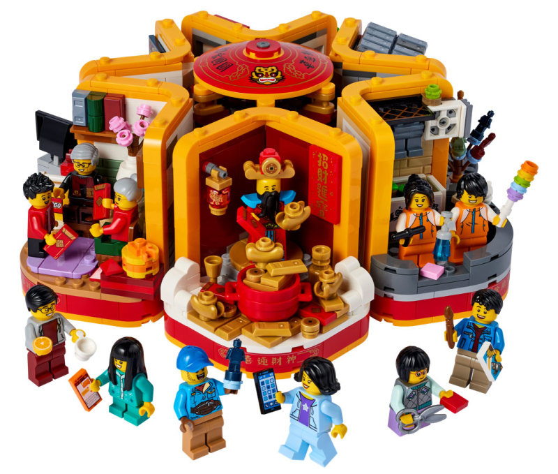 【新年限定】LEGO 80108 Lunar New Year Traditions 過年習俗迎新歲 (Seasonal)