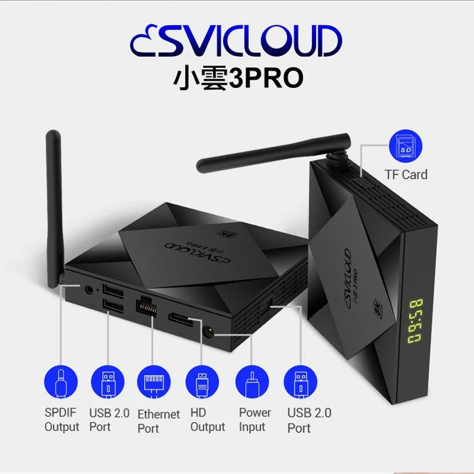 SVI CLOUD小雲電視盒 3PRO 8K [4+32GB]
