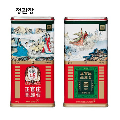 韓國正官庄 - 精選6年根高麗蔘 切蔘 (600g)