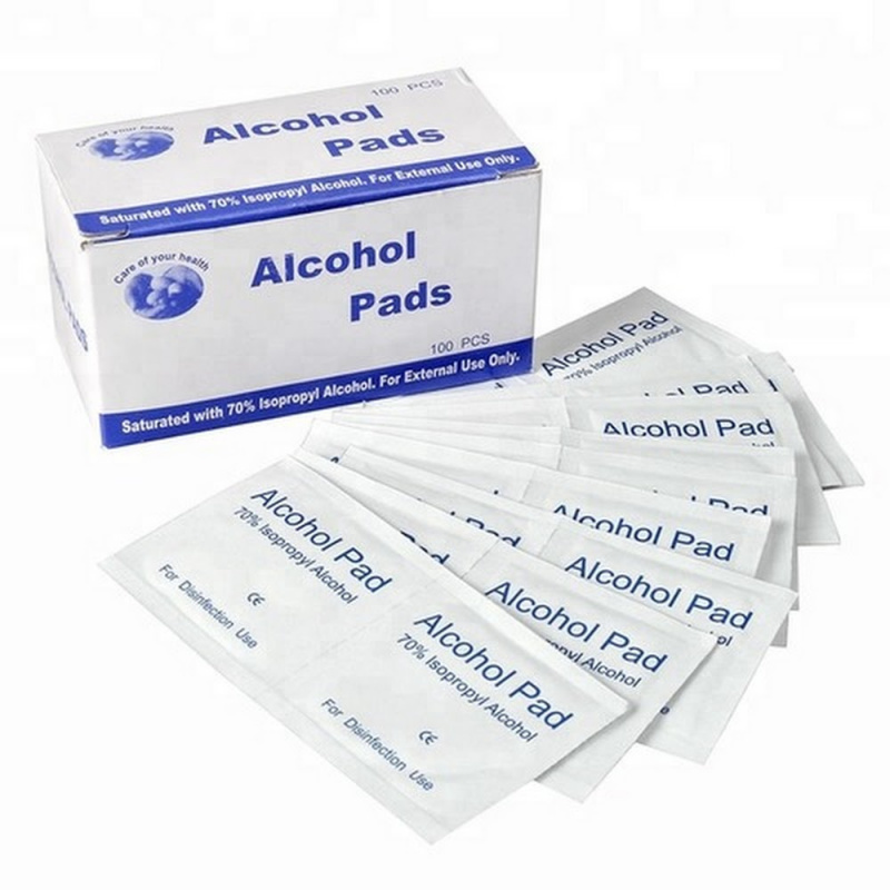 Alcohol pad 100片裝酒精消毒棉 70％酒精