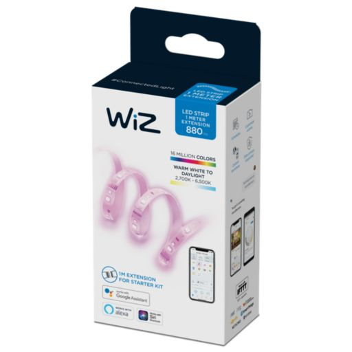 WiZ Wi-Fi 延長版1M 智能LED燈帶 [黃白光 + 彩光]