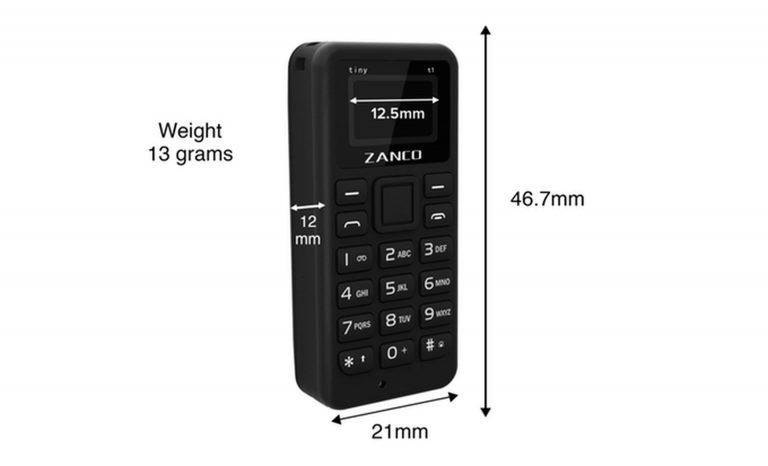 Zanco Tiny T1 超迷你手機