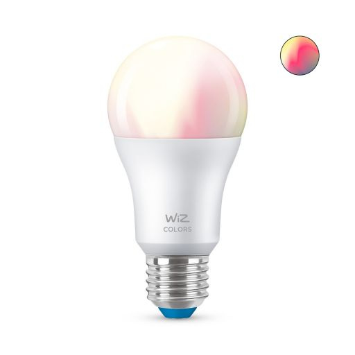 WiZ Wi-Fi 智能LED燈泡 [8W / E27螺頭 / A60] [黃白光 + 彩光]