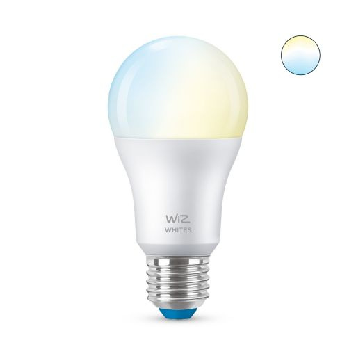 WiZ Wi-Fi 智能LED燈泡 [8W / E27螺頭 / A60] (黃白光)