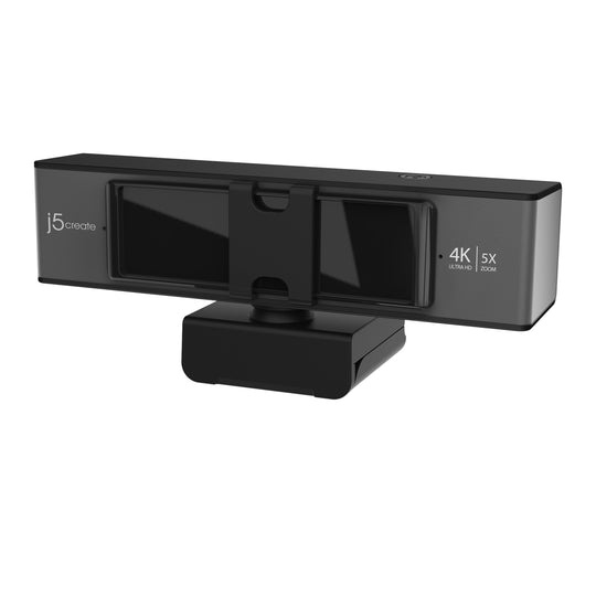 J5create USB 4K ULTRA HD Webcam with 5x Digital Zoom Remote Control JVCU435