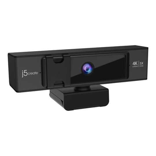 J5create USB 4K ULTRA HD Webcam with 5x Digital Zoom Remote Control JVCU435