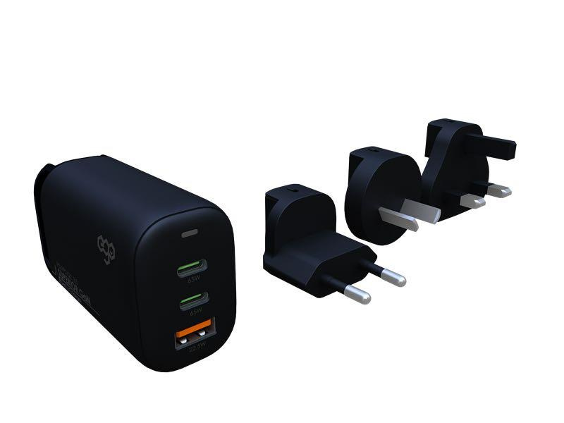 【香港行貨 一年保養】EGO Superior GaN 65W 3輸出細小USB旅行充電器 (A2018)