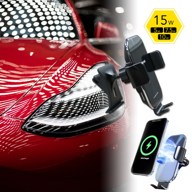 CAPDASE SA POWER 快速無線充電自動夾車架 For Tesla Model 3 / Y CAPDASE SA POWER 快速無線充電自動夾車架 For Tesla Model 3 / Y
