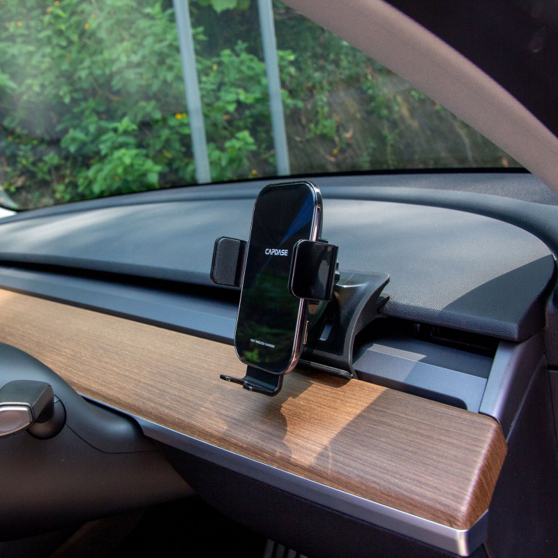 CAPDASE SA POWER 快速無線充電自動夾車架 For Tesla Model 3 / Y CAPDASE SA POWER 快速無線充電自動夾車架 For Tesla Model 3 / Y