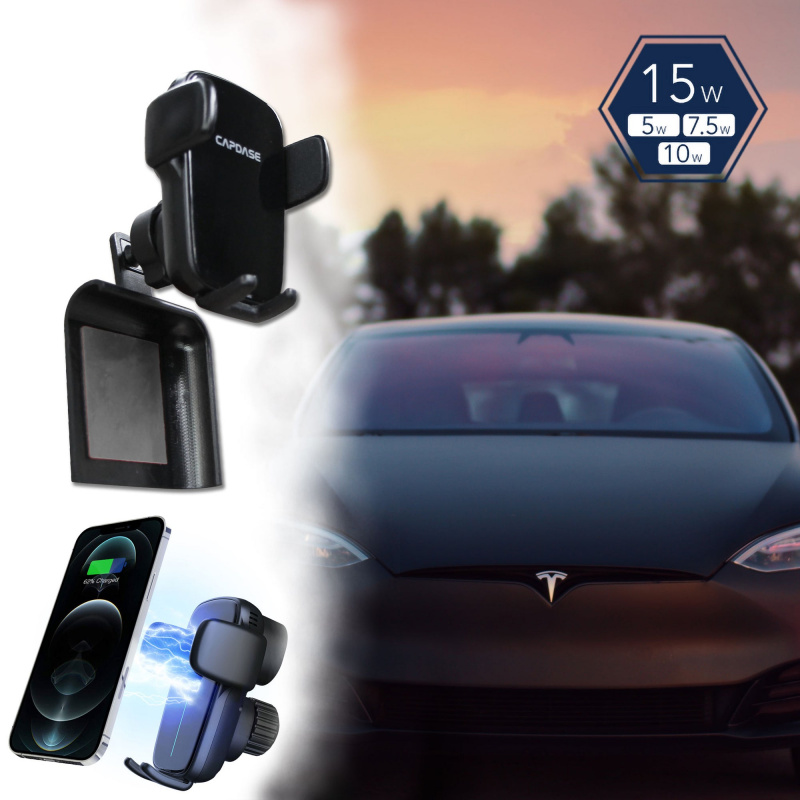 Capdase AA Power 快速無線充線 TouchScreen車架 For Tesla Model 3 / Y Capdase AA Power 快速無線充線 TouchScreen車架 For Tesla Model 3 / Y