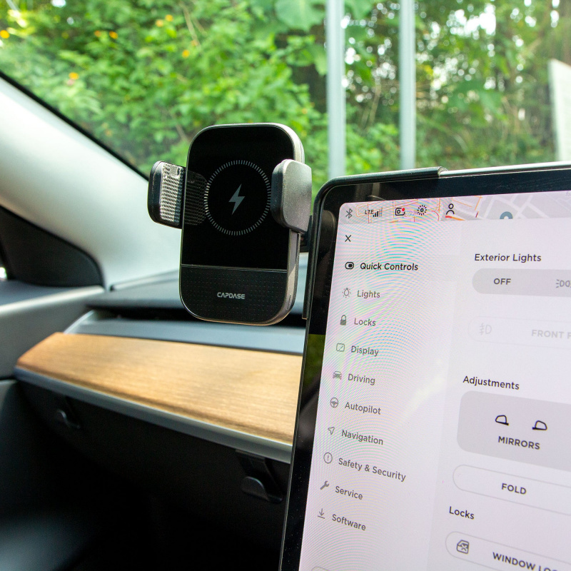 CAPDASE MS Power 無線快充 TouchScreen 車架 For Tesla Model 3 / Y CAPDASE MS Power 無線快充 TouchScreen 車架 For Tesla Model 3 / Y