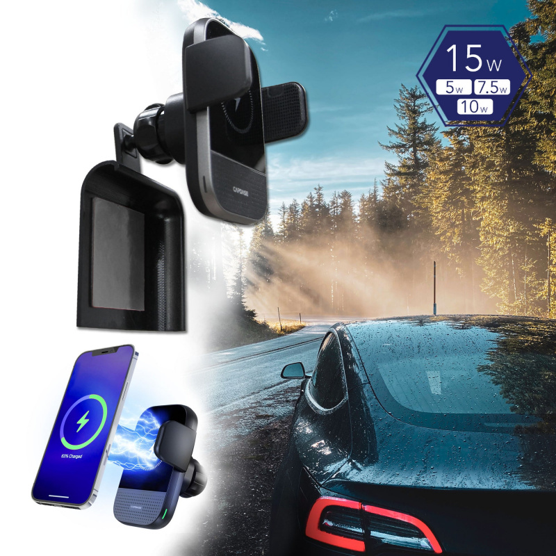 CAPDASE MS Power 無線快充 TouchScreen 車架 For Tesla Model 3 / Y CAPDASE MS Power 無線快充 TouchScreen 車架 For Tesla Model 3 / Y