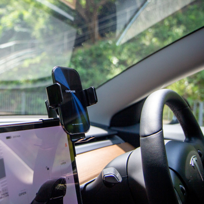 CAPDASE SA POWER 快速無線充電 TouchScreen 自動夾車架 For Tesla Model 3 / Y CAPDASE SA POWER 快速無線充電 TouchScreen 自動夾車架 For Tesla Model 3 / Y