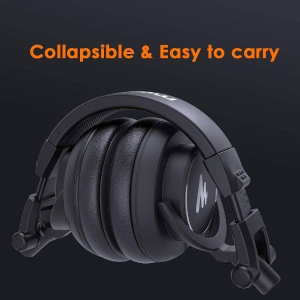 MAONO DJ 工作室監聽耳機 帶 50 毫米驅動器  AU-MH601